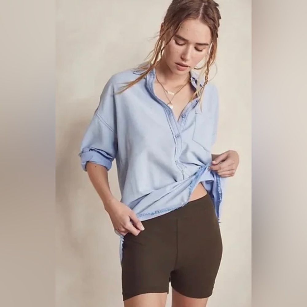 NWOT Intimately Free People Under It All Mesh Bike Shorts